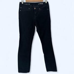 Gap 1969 navy corduroy straight leg jeans
